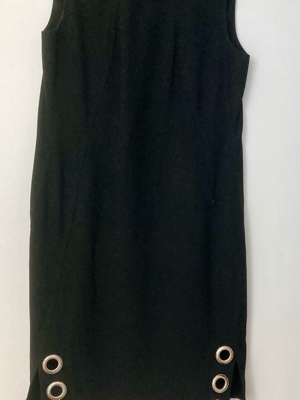 Karl Lagerfeld Black dress with hem grommets